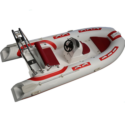 China 2022 rib rigid inflatable boat  13ft orca rib390C with back cabin  and center console supplier