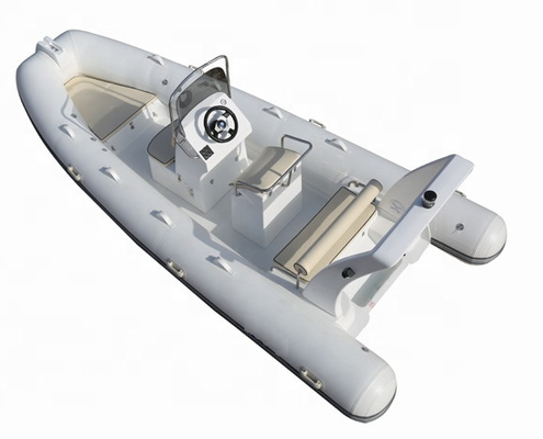 China 2022  rigid hull inflatable rib boat 17ft  with back cabin  rib520B supplier