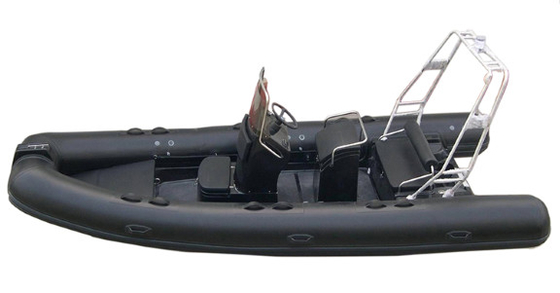 China 2022  inflatable speed boat  rib boat 17ft  length PVC or hypalon  with back cabin  rib520B supplier