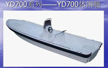 China Power Save Long Range Fishing Boats Color Customized 7m 100% Hand - Laid supplier
