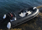 2022 new sea eagle inflatable boat 11ft  rib330C  black colors supplier